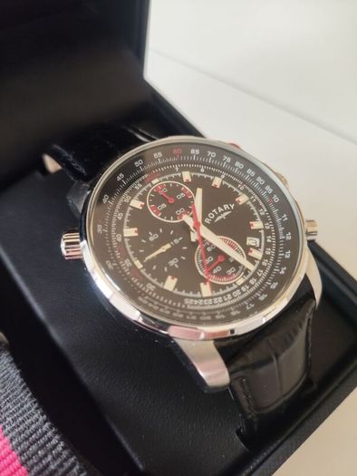 Rotary Chronograph Mens Watch