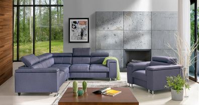 Boston 2 Corner Sofa Bed @ J & D Furniture