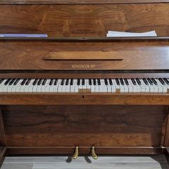Kingscourt piano, manufactured by Pigott and Company, Dublin. Made in England