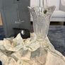 Waterford Crystal : Seahorse 10" vase Image 3