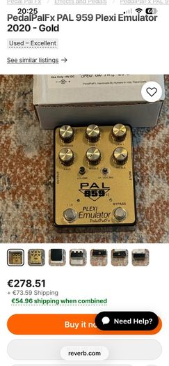 Pal 959 v2 Plexi Emulator
