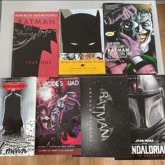 Graphic novel collection + New Batman keyring