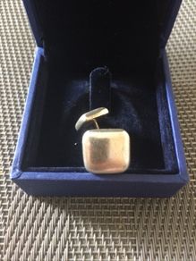 Sterling Silver T & CO Cufflink