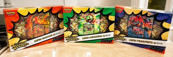 Pokemon Mega Evolution Ascended Heroes Ex Box