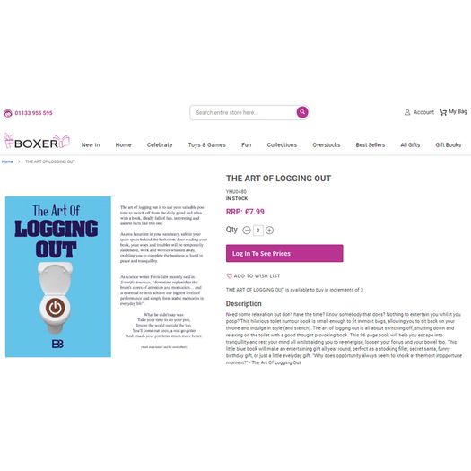 The Art Of Logging Out, Hardback | 96 pages