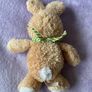 Soft Bunny Plush Toy with green bandana Image 2