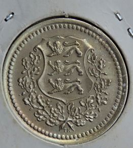 1928 Estonia 25 Senti