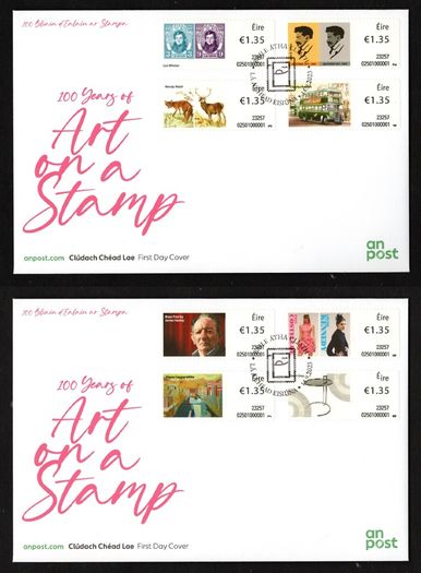 2023 Ireland SOAR Art on Stamps (2023) SOAR Stamps An Post First Day Cover (FDC)