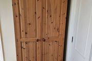 Solid pine wardrobe