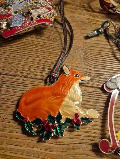 Newbridge Silverware Christmas Ornaments Bundle | Angel, Train, Fox & More | Boxed Collectibles