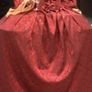 Beautiful Red/Gold Marie Antoinette Costume Dress Image 3