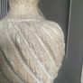 New XXL statement finial with a whitewash rustic finish Image 6