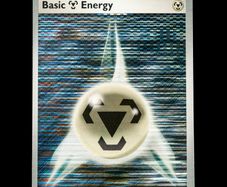 Metal Energy SVE 024 Reverse Holo White Flare Black Bolt Pokemon Card Basic