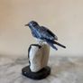 Hand-Carved Gemstone Swallow Image 5