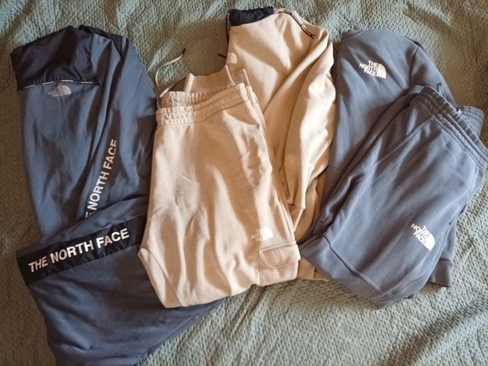3 mens Northface tracksuits