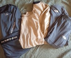 3 mens Northface tracksuits