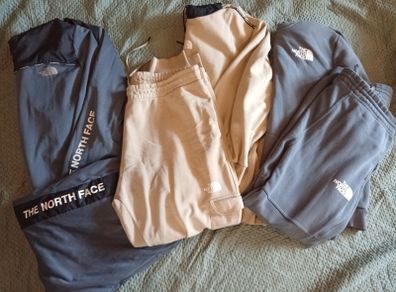 3 mens Northface tracksuits