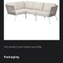 Ikea Segeron outdoor garden corner couch Image 10