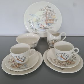 Rare Vintage Tea For Two Set Grindley