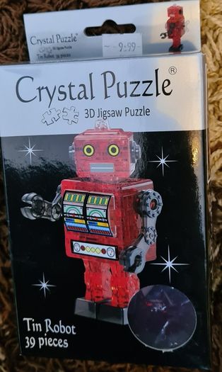 Tin Robot - Crystal 3D Puzzle