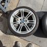 Bmw 18" Staggered Alloy Wheels  5 series 6 series F10 F11 F12 F13 Style 350m Image 5