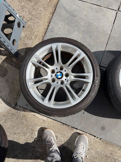 Bmw 18" Staggered Alloy Wheels  5 series 6 series F10 F11 F12 F13 Style 350m