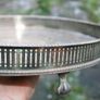 Vintage silver plated Tray Image 3