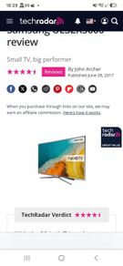 Samsung tv