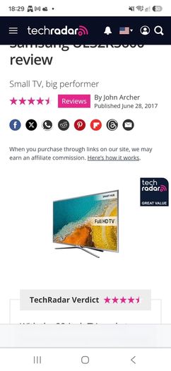 Samsung tv