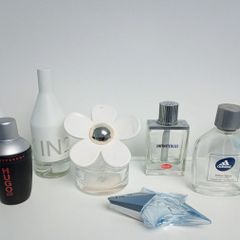Collection Of Empty Perfume  Bottles