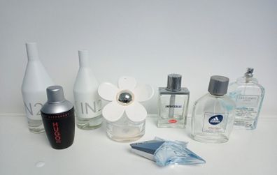 Collection Of Empty Perfume  Bottles