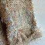 Vintage Blarney Woollen Mills Made in Ireland Novelty Yarn Cardigan Textured Tie Knit Image 5