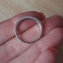 Silver ring size P Image 3