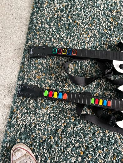 Nintendo Wii Guitar Hero Guitars