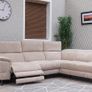 NEW Natalia Power Recliner Corner Sofa with USB LHF or RHF Chaise Image 3