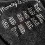 Black Mini Fluffy Bathrobe, size 10 Image 4