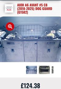 Audi A6 Dog Guard & Boot Divider