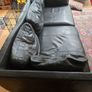 Free 3-seater leather couch Image 3