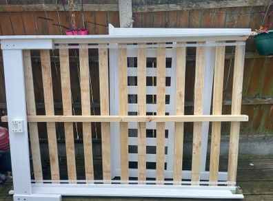 Double bed frame broken