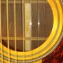 Vintage electro-acoustic guitar Image 4