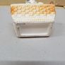 Vintage Japanese cat in basket figurine - for sale Image 3