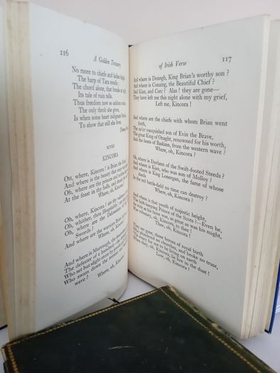A Golden Treasury of Irish Verse Edited by Lennox Robinson (PT215)