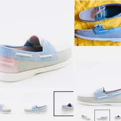 Heavenly feet Shelly multi deck shoe chic new