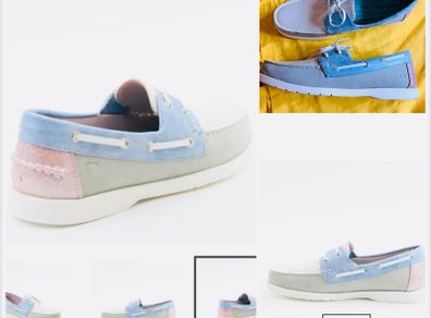 Heavenly feet Shelly multi deck shoe chic new