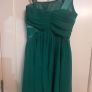 Beautiful Green Dress Size 10 Image 2