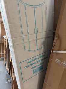 Niko bathrooms shower door quadrant