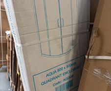 Niko bathrooms shower door quadrant