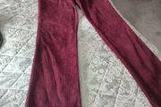 burgundy corduroy jeans