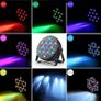 2 Pcs Par Lights, RGB 36 LED Stage Lights Sound Activated DMX Control, 7 Modes Uplighting Lights with Remote Control Stage Lighting, DJ Par Party Lights for Club KTV Disco Party Image 6