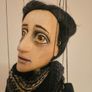 Sad-Eyed Lady Handmade Wooden Marionette Image 4